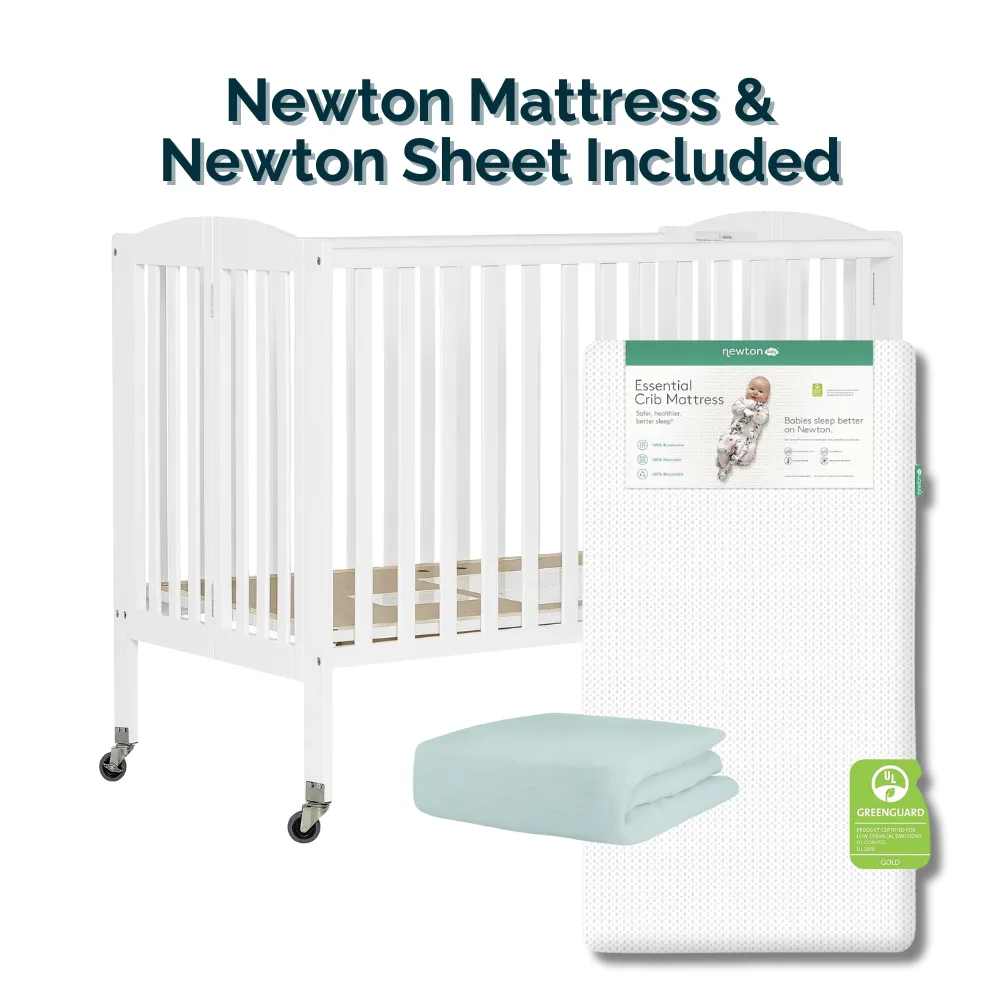 Full Size Crib + Newton Baby Mattress